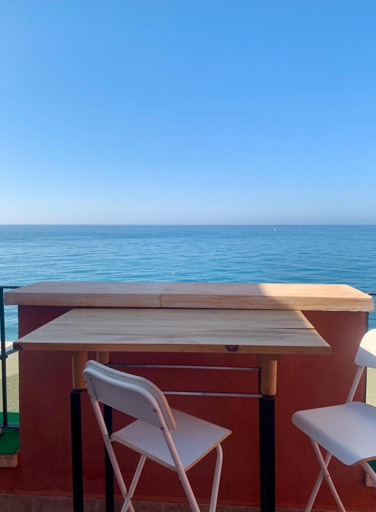 Atico Duplex - 1ª Linea Playa Apartman Adra Kültér fotó